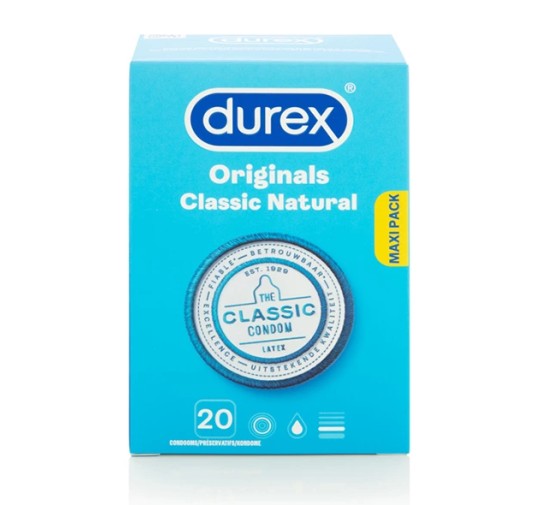 Prezerwatywy - Durex Originals Classic Natural 20 szt